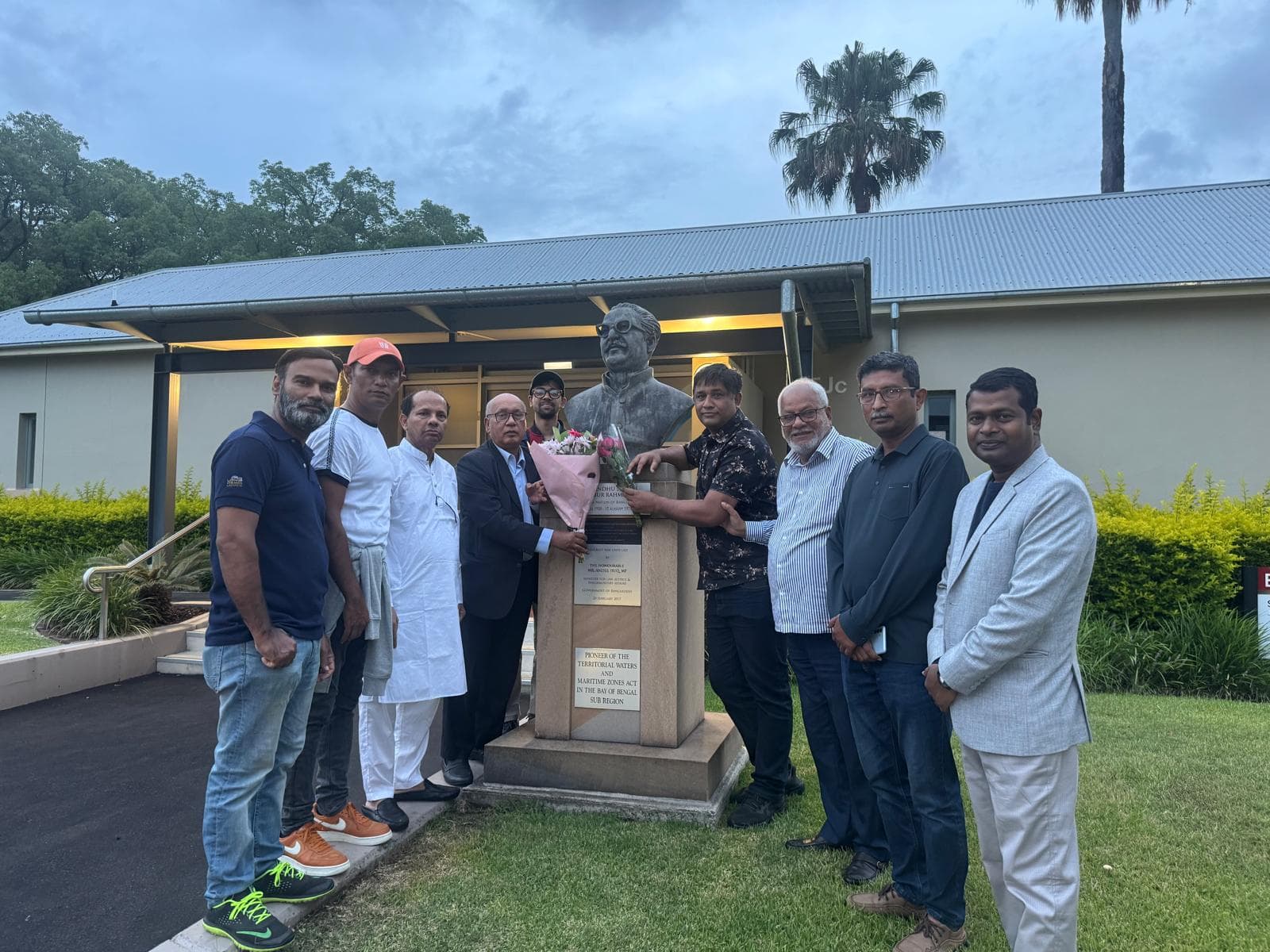 Community gathering in Australia