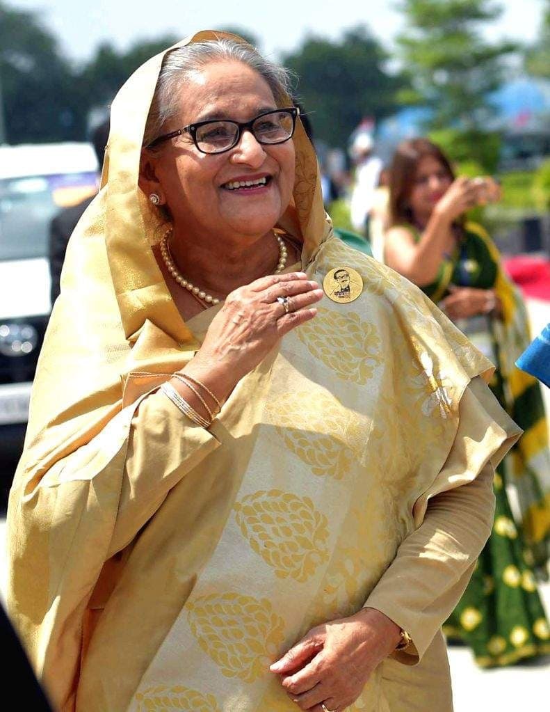 Official portrait of Sheikh Hasina